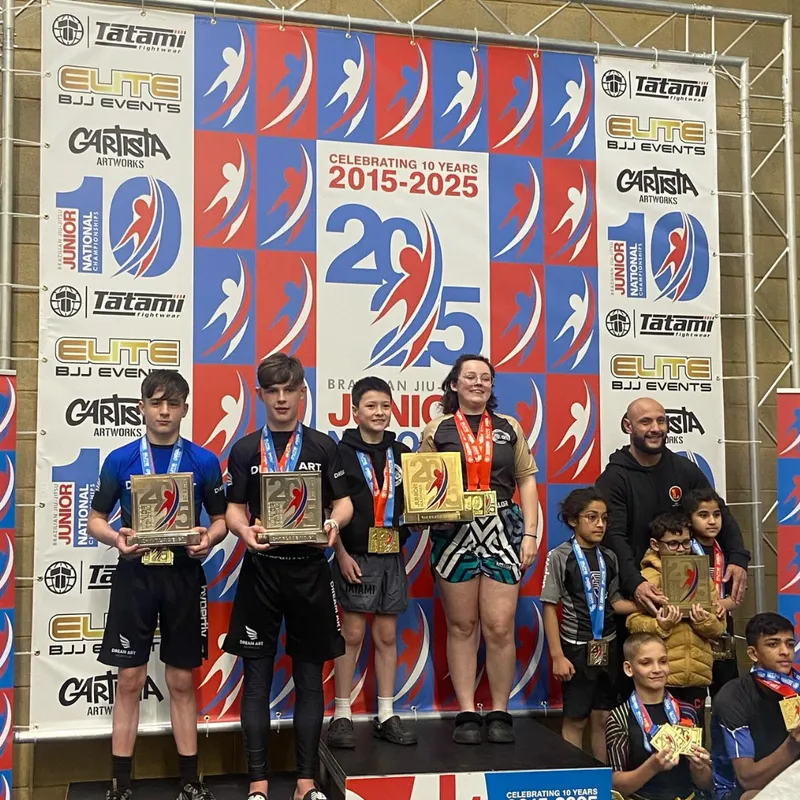 What is Brazilian Jiu-Jitsu - Dream Art Bradford members training