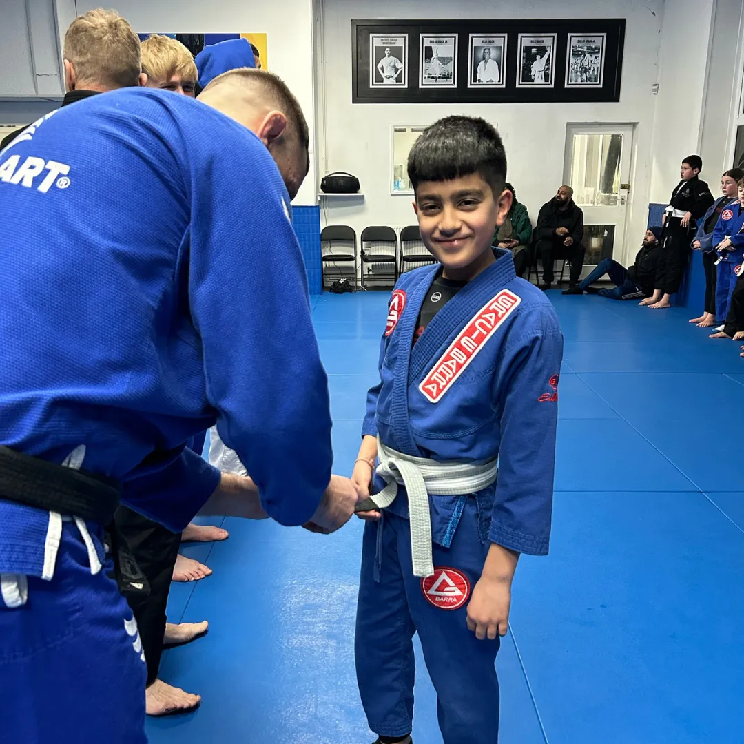 Dream Art Bradford student unlocking their potential in BJJ training